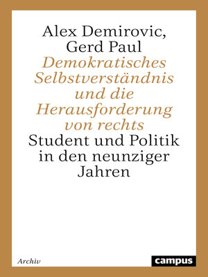 cover image of Demokratisches Selbstverständnis und die Herausforderung von rechts
